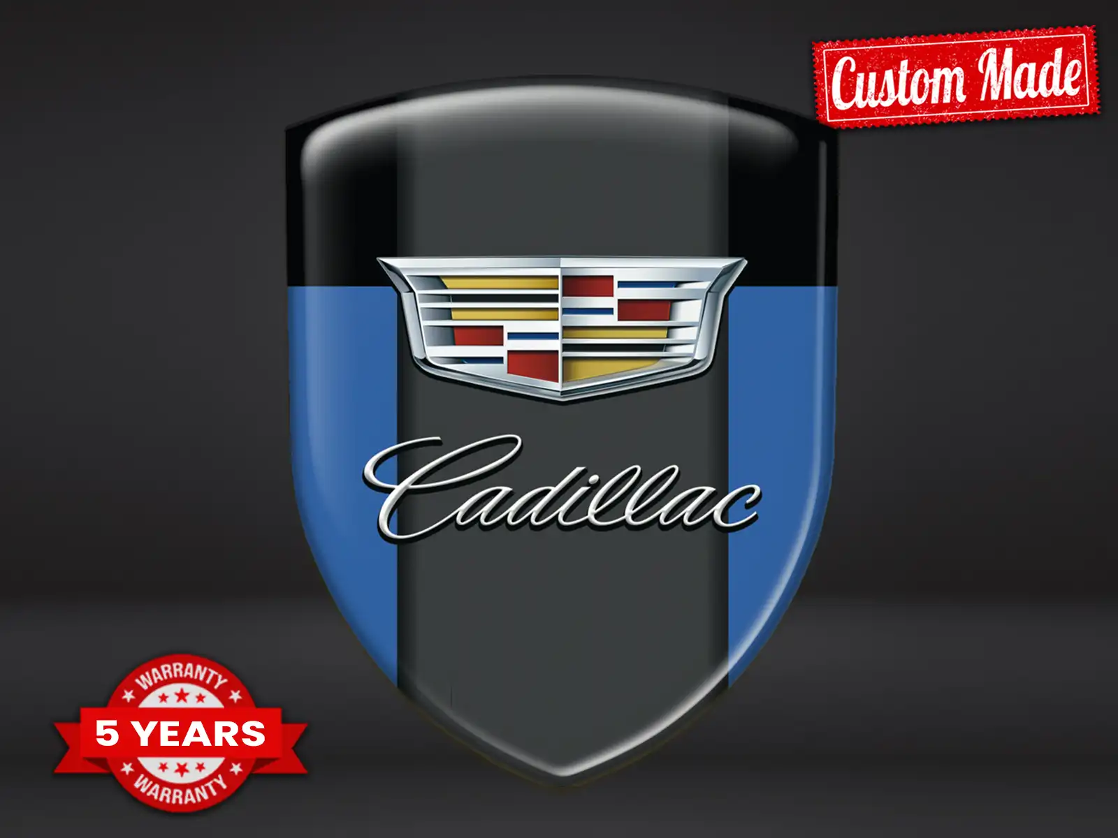 Cadillac Décalcos Fenêtre Auto Stylé Max Pro Durable Édition